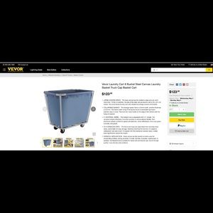 Laundry Cart (New)